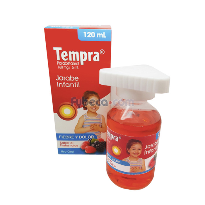 Tempra 160 Mg 5 Ml Jarabe Fybeca