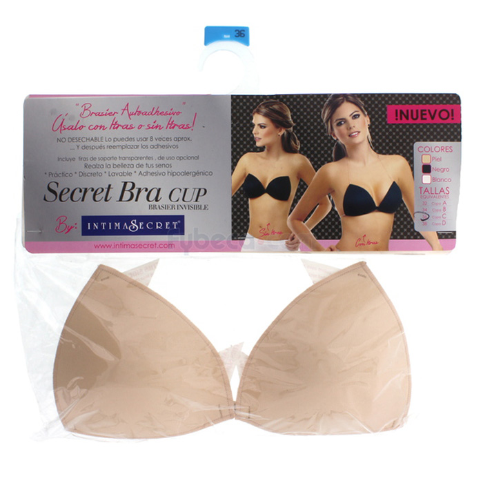 Brasier Autoadhesivo Intima Secret Talla 36C Color Beige Unidad Fybeca