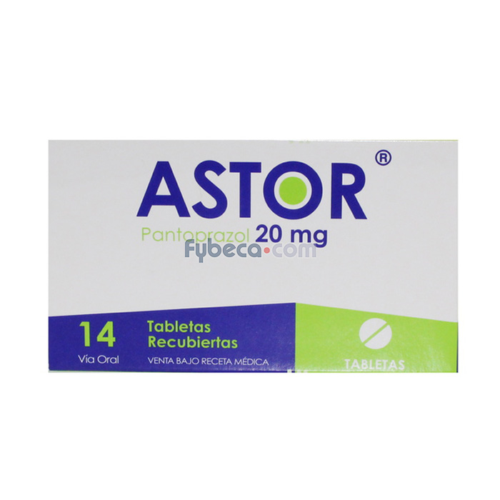 Astor 20 Mg Blíster Unidad Fybeca