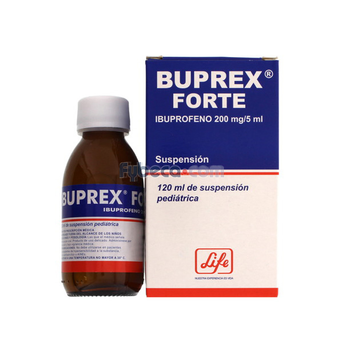 Buprex Forte 200 Mg 120 Ml Jarabe Fybeca
