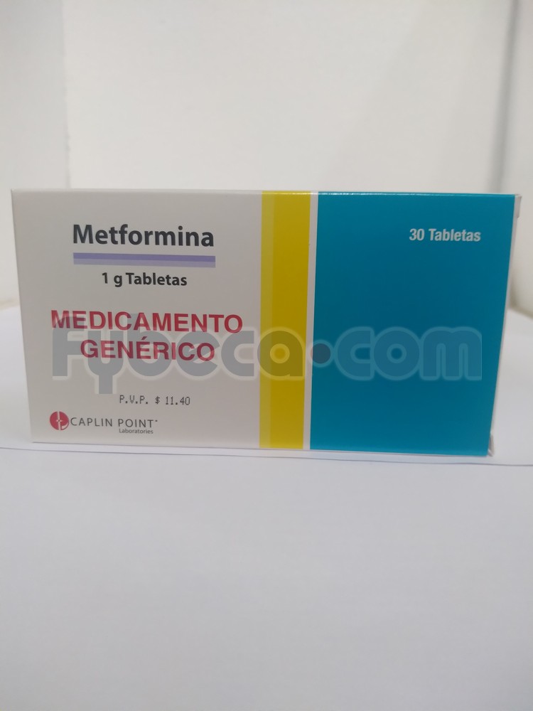 metformina 1 g precio