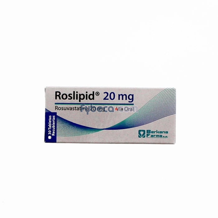 Roslipid Tabs. Recub. 20 Mg C/30 Suelta | Fybeca