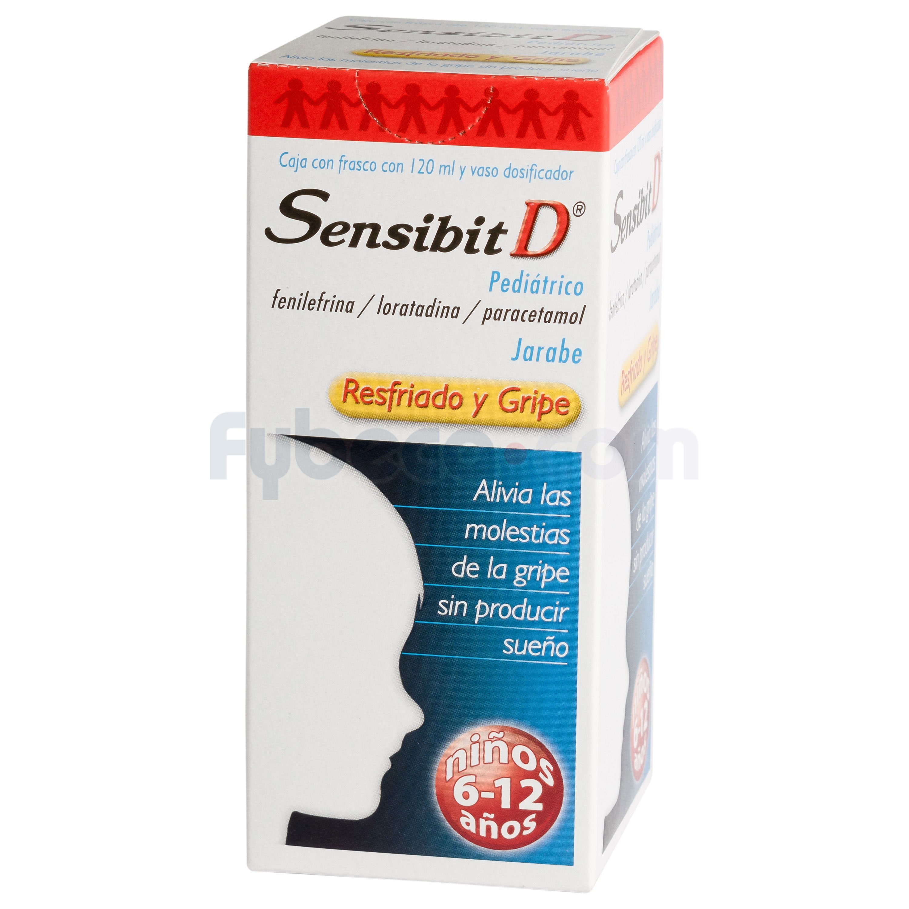 Sensibit D Pediátrico 120 Ml Jarabe Unidad Fybeca