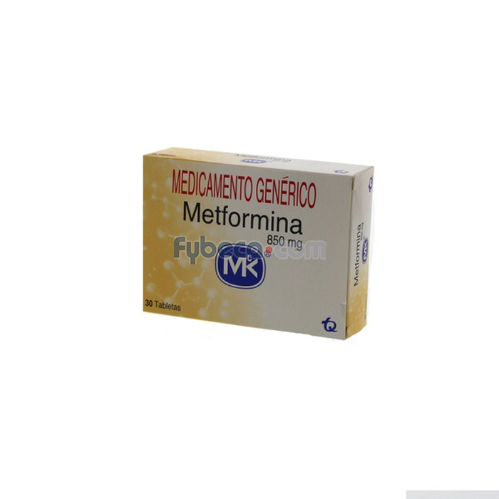 Precio de metformina 850 mg