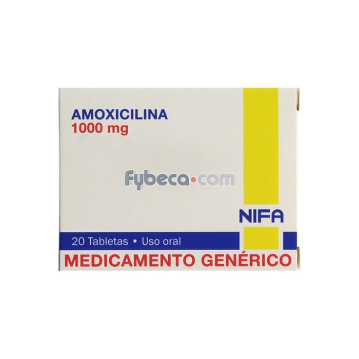 Costo Amoxicillina 1g