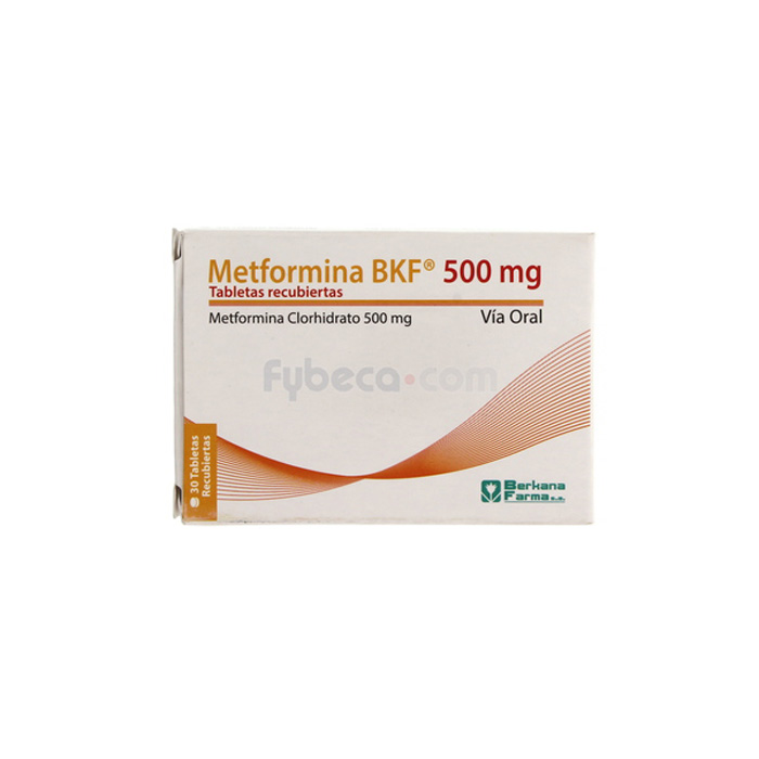 pastillas metformina de 500