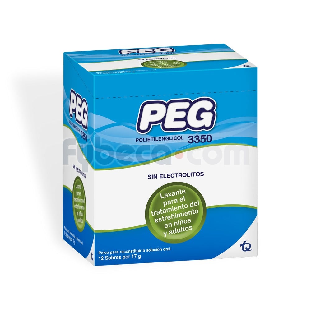 Peg 3350 Polvo Sobres C/12 | Fybeca
