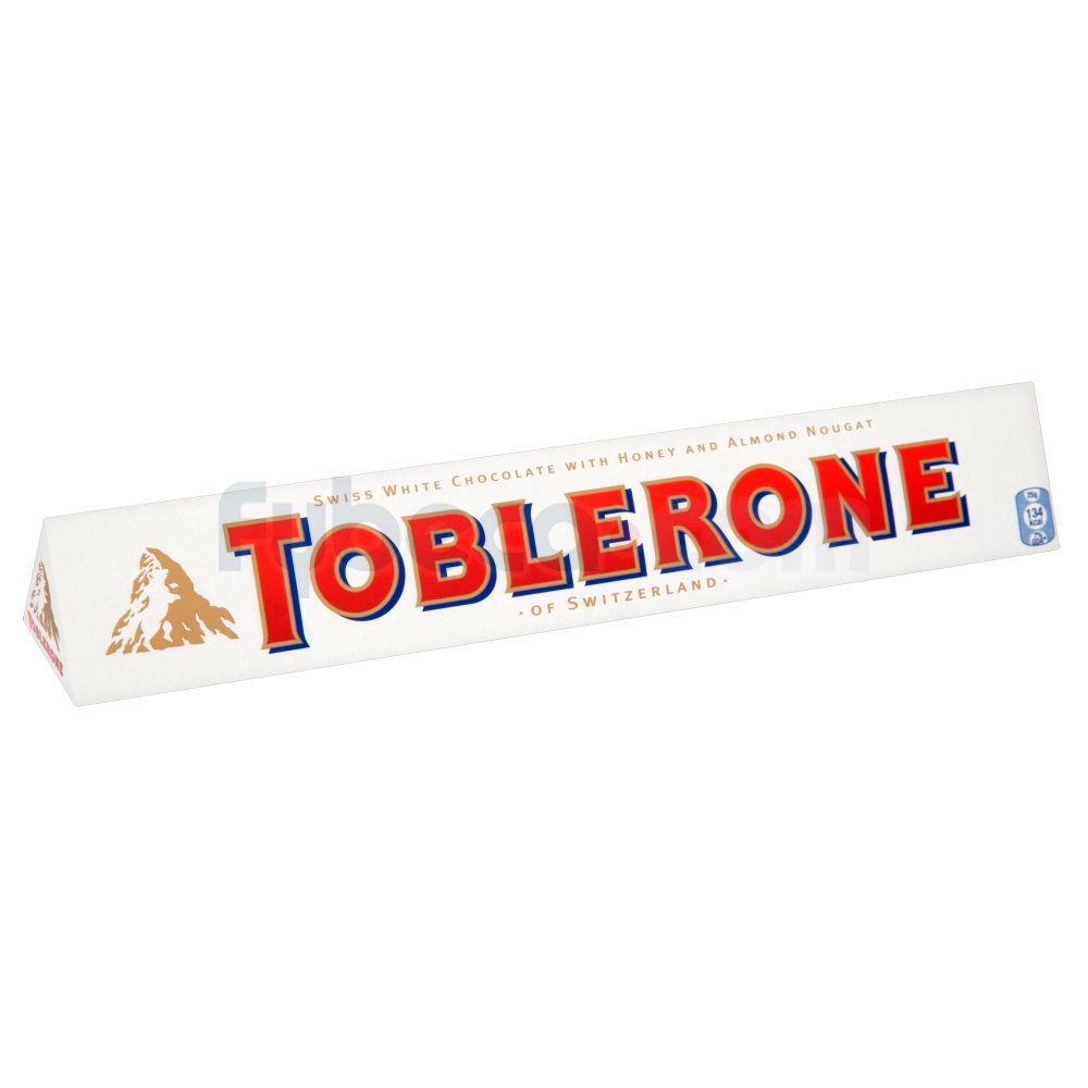 Chocolate Toblerone Blanco 100 G Caja Fybeca