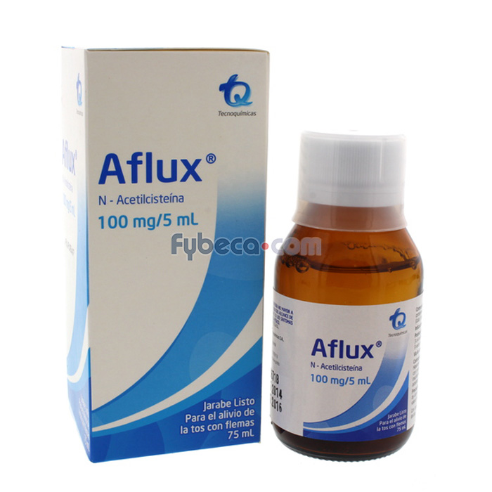 Aflux 100 Mg / 5 Ml 75 Ml Jarabe Fybeca