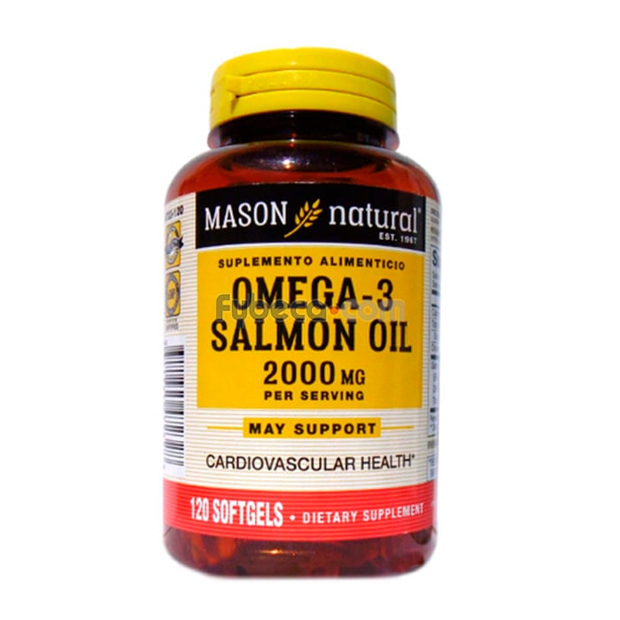 Omega 3Salmonoil Cap Liq 2000 Mg F/120 Fybeca