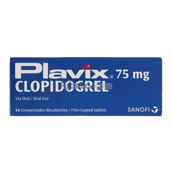 Plavix 75 Mg Blíster Unidad Fybeca