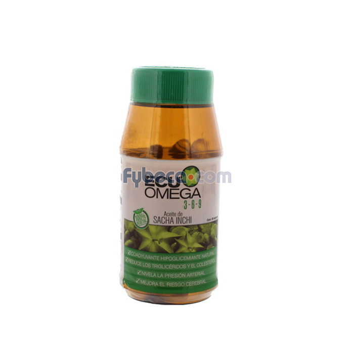 Ecu Omega 3 6 9 Caps Frasco/60 Fybeca