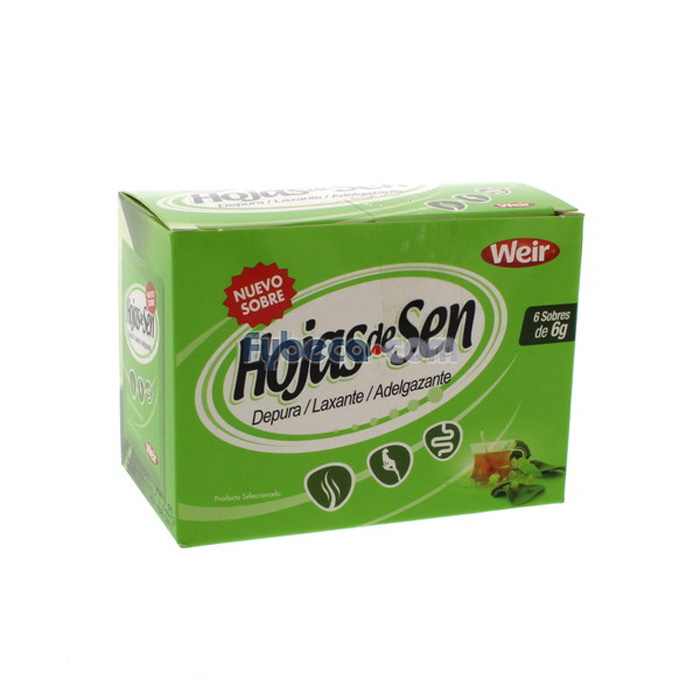 Hojas De Sen Weir Sobres C/6 Fybeca