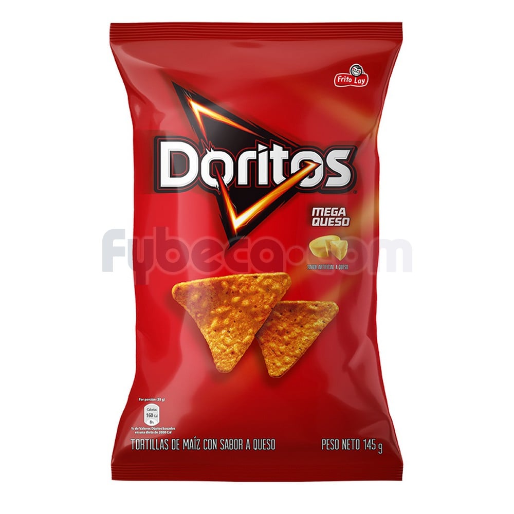 Doritos Mega Queso 145G Fybeca