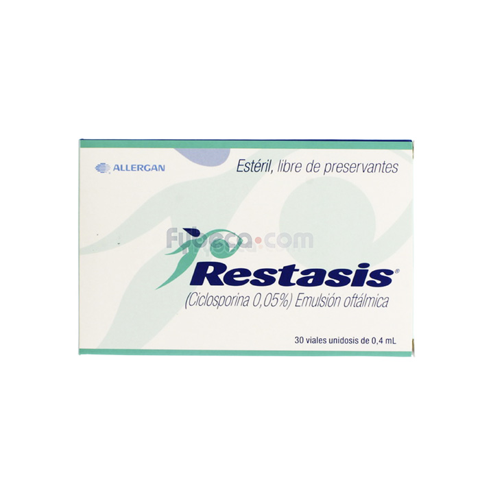 Restasis Viales 0.4 Ml. C/30 Fybeca