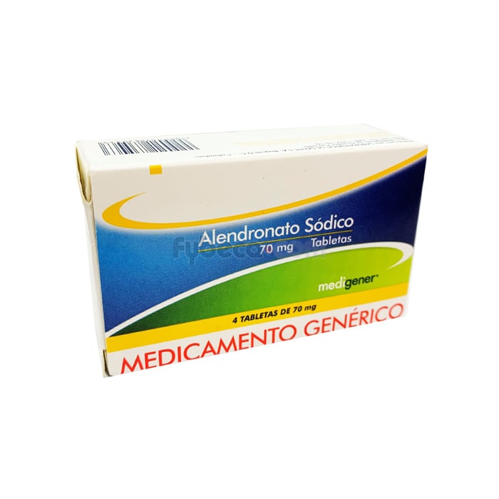 Alendronato Medigener 70 Mg por Unidad Fybeca