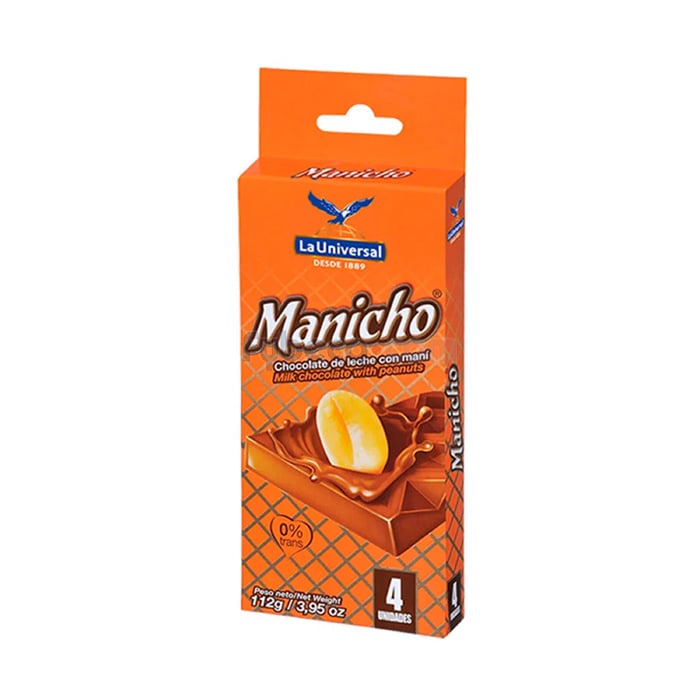 Chocolate Manicho 112 G Paquete Fybeca