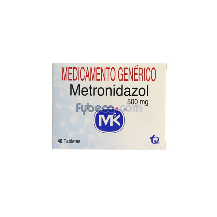 Metronidazol 500 Mg Blíster Unidad | Fybeca
