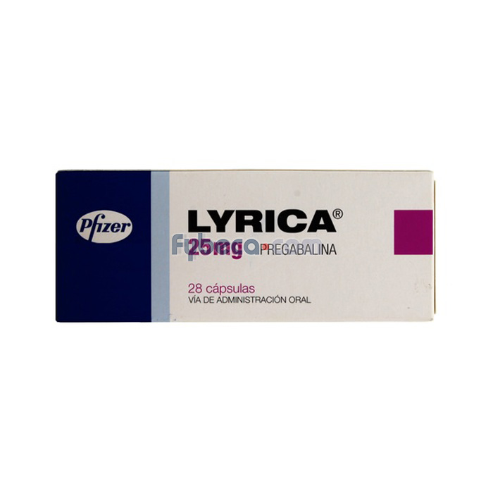 Lyrica 25 Mg Unidad Fybeca