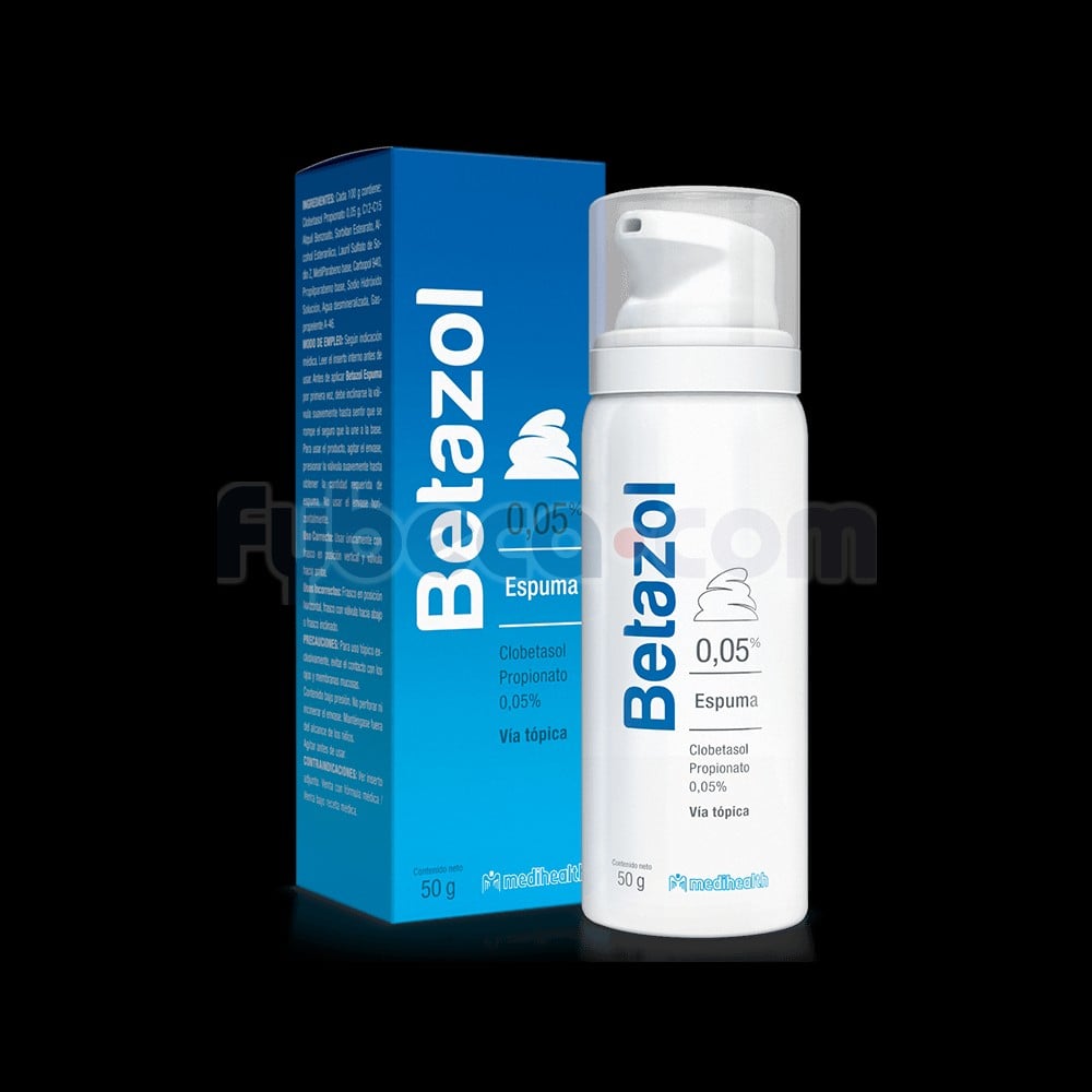 Betazol Espuma Frasco 50 Gr | Fybeca