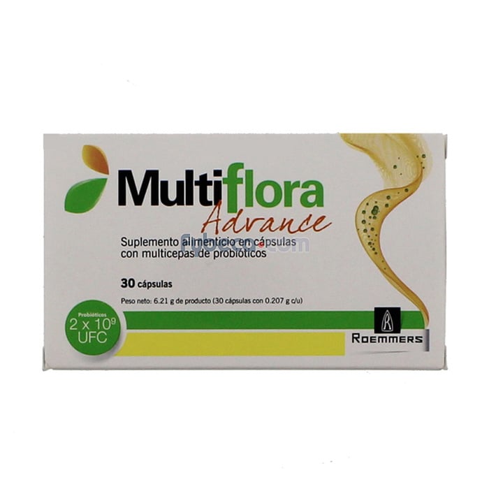 Multiflora Menu Multiflora Advance 30 cápsulas | Fybeca