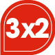 3X2
