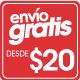 Envio gratis compra minima 20