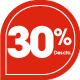 30% DE DESCUENTO